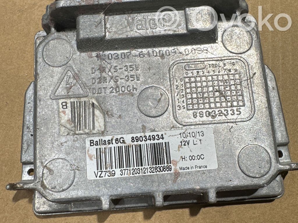 Unité de commande / module Xénon   D1RS35W,D2RR35N,89032335,89034934