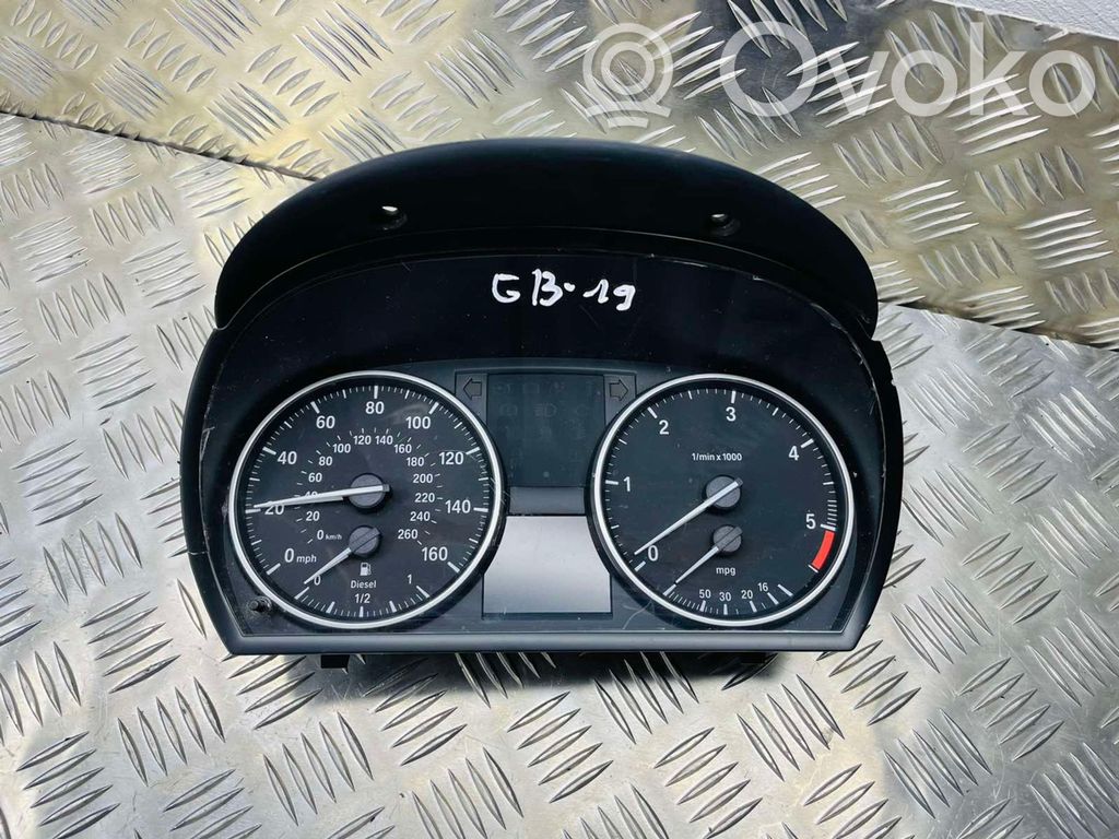 BMW 3 E90 E91 Speedometer (instrument cluster) 