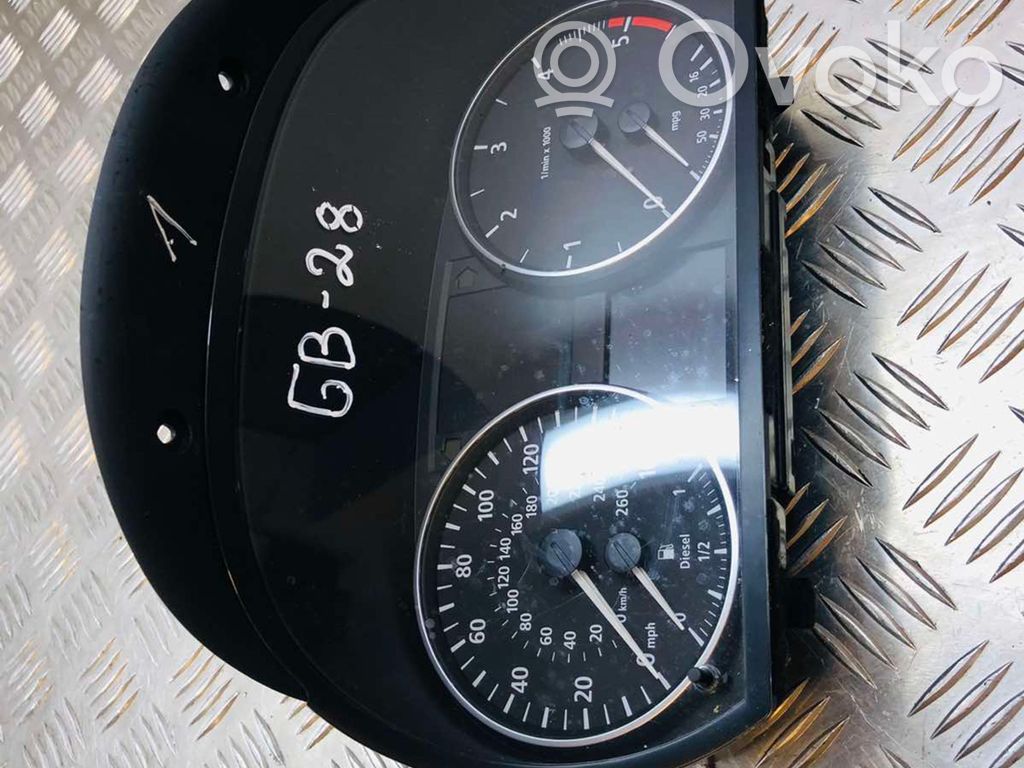 BMW 3 E90 E91 Spidometrs (instrumentu panelī) 