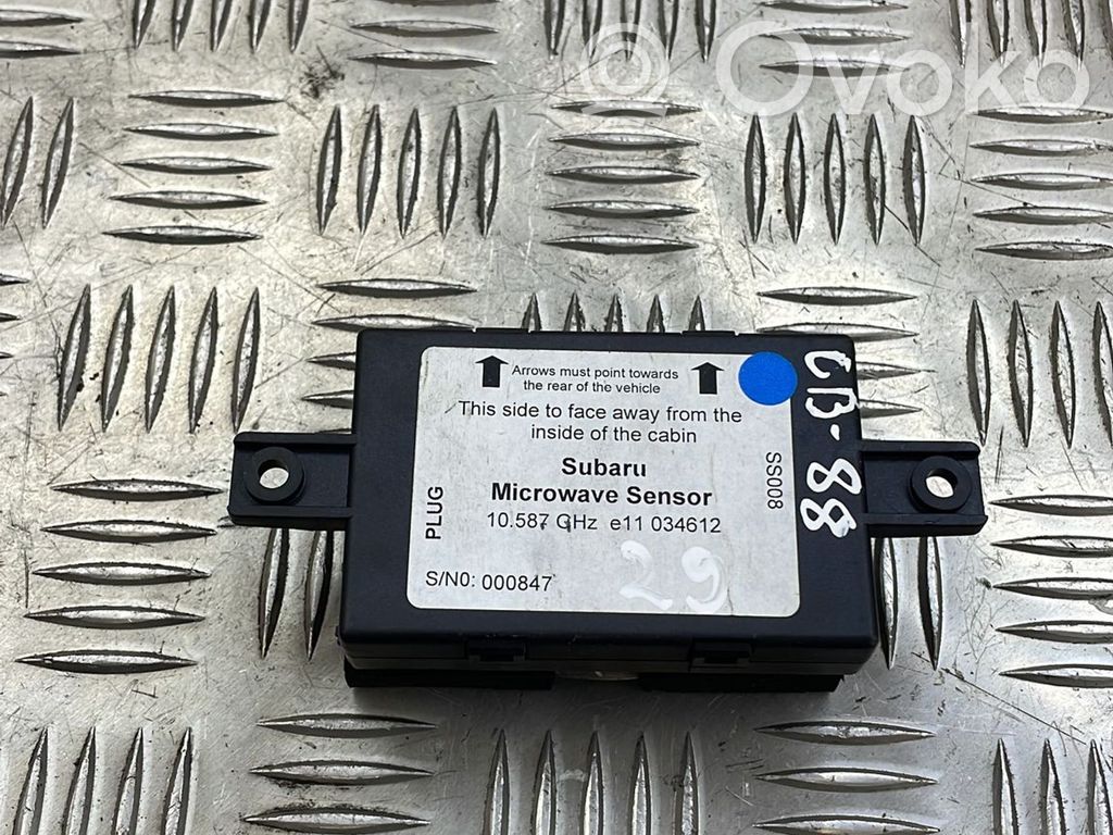 Other control units/modules   034612