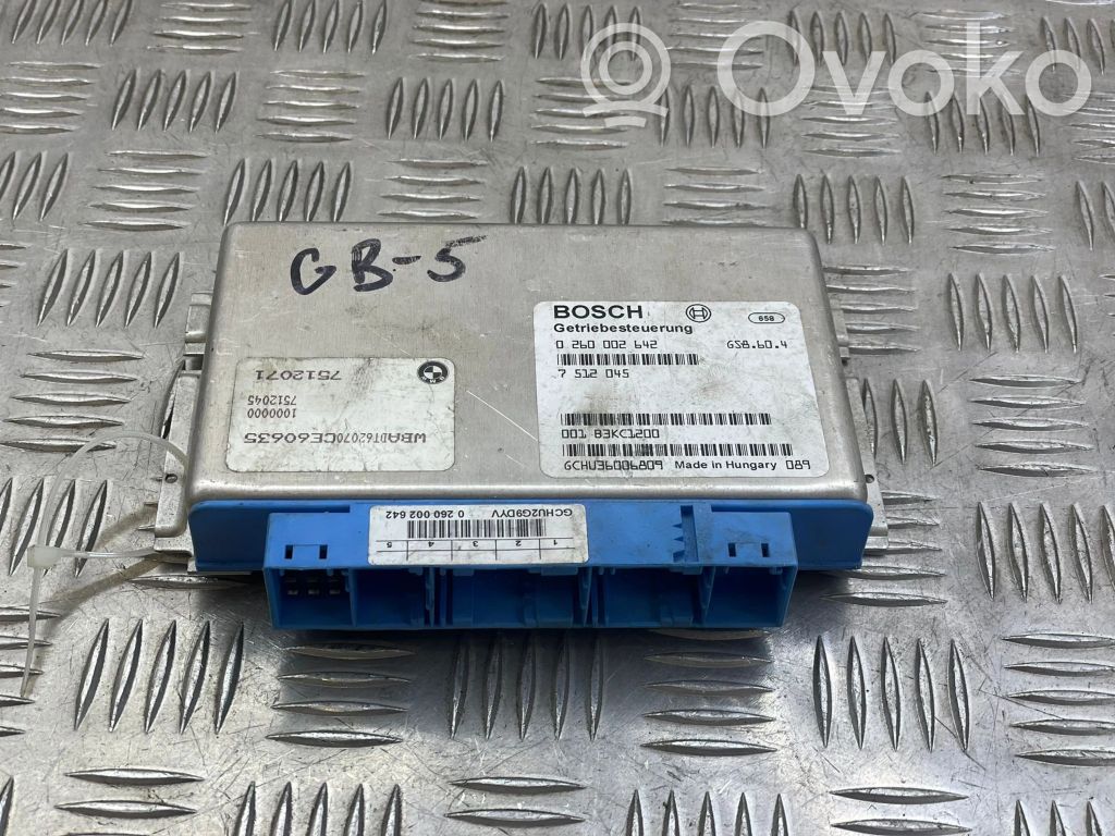 BMW 5 E39 Unidad de control/módulo de la caja de cambios 