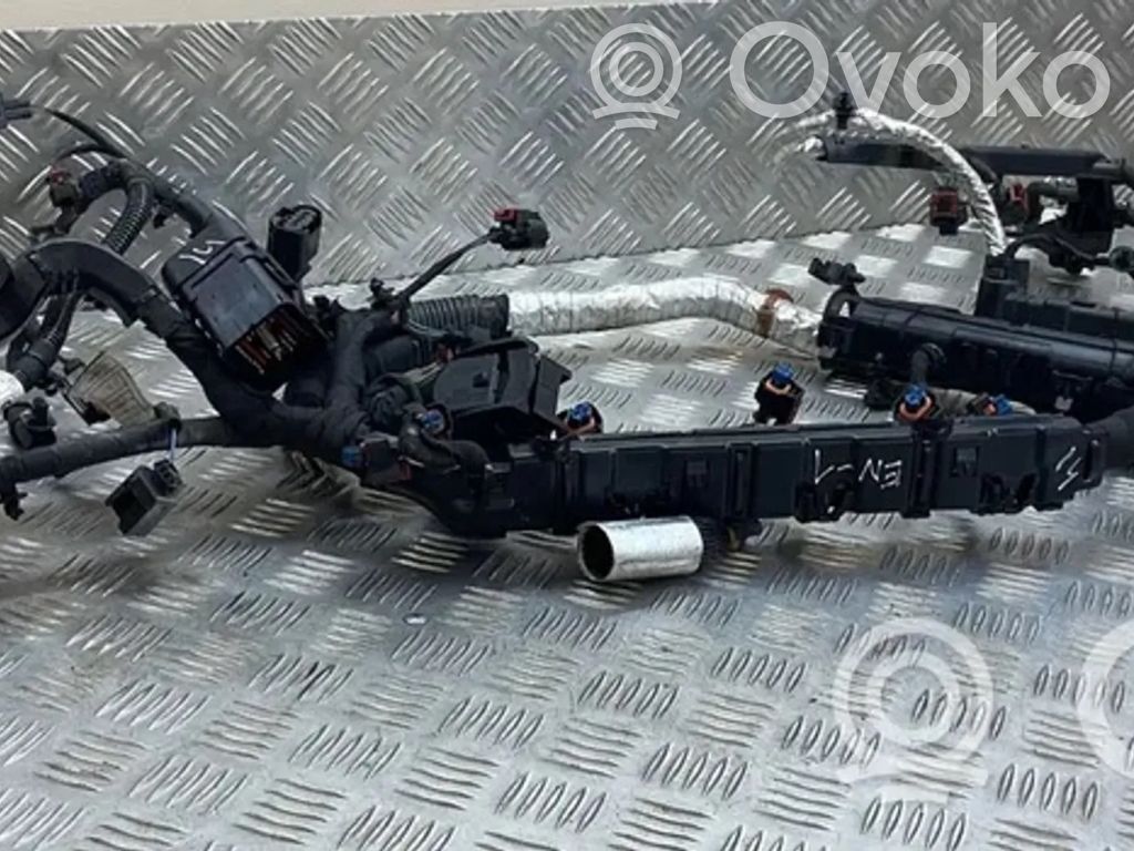 Jaguar F-Pace Engine installation wiring loom 