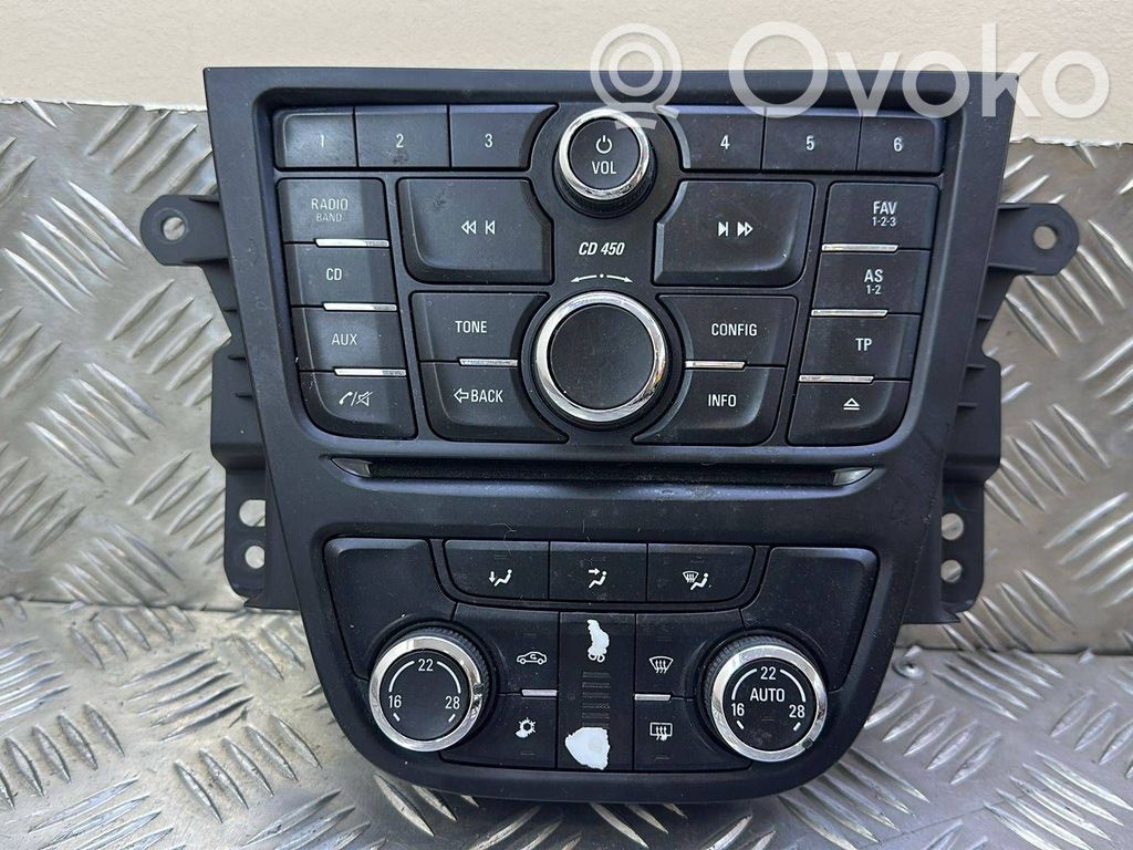 Opel Mokka Head unit multimedia control 