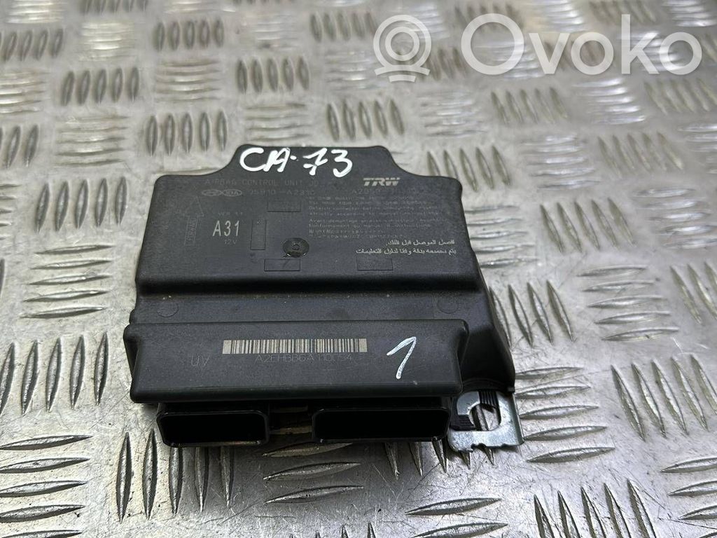 KIA Ceed Airbag control unit/module 