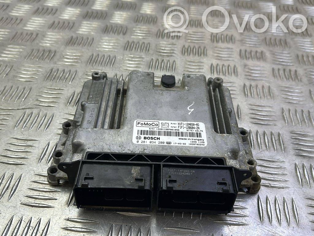 Engine control unit/module   H1F112A650AD,F1F112B684ZA,0281034200