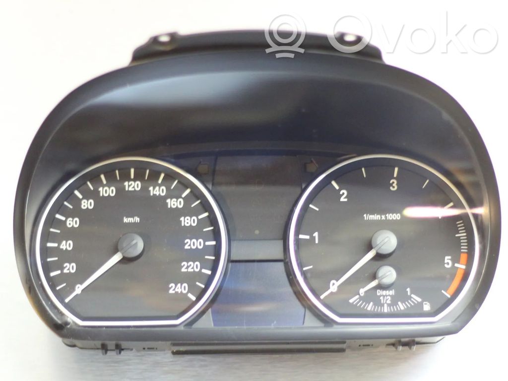 BMW 1 E81 E87 Speedometer (instrument cluster) 