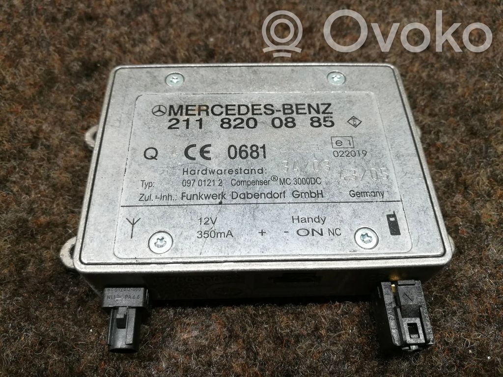 Mercedes-Benz E W211 Unidad de control/módulo de bluetooth 