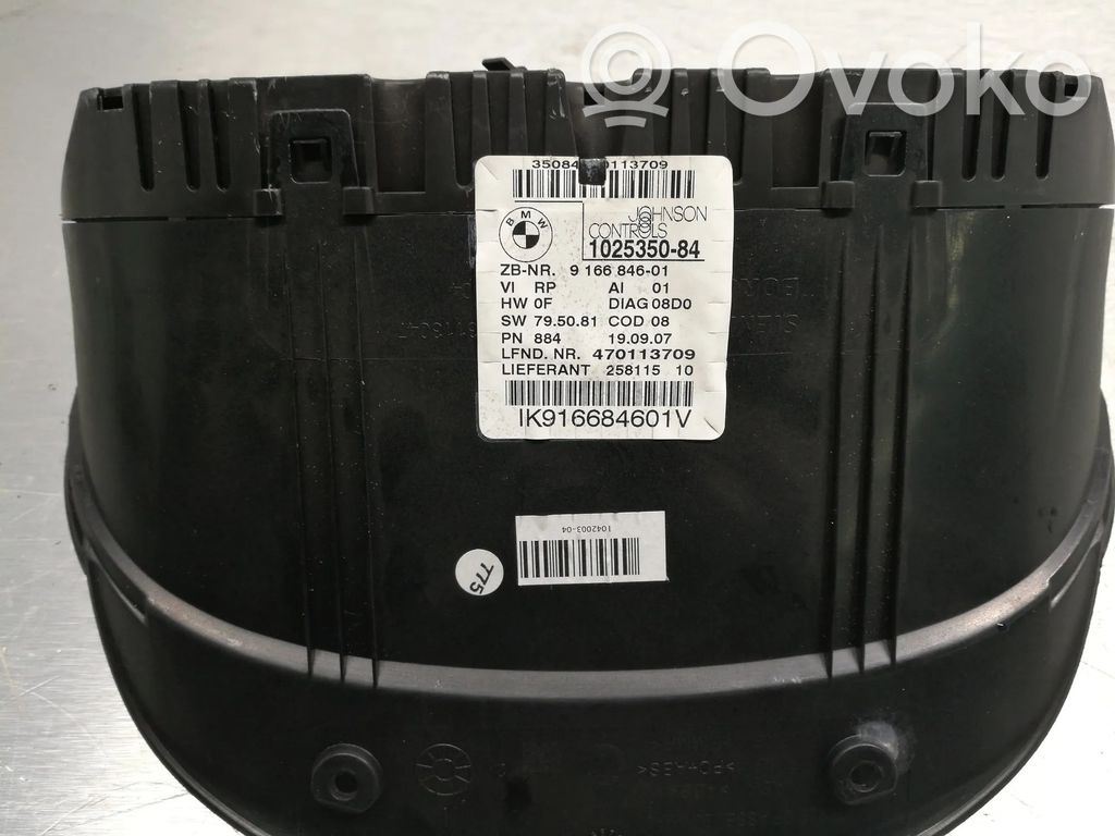 BMW 3 E90 E91 Speedometer (instrument cluster) 