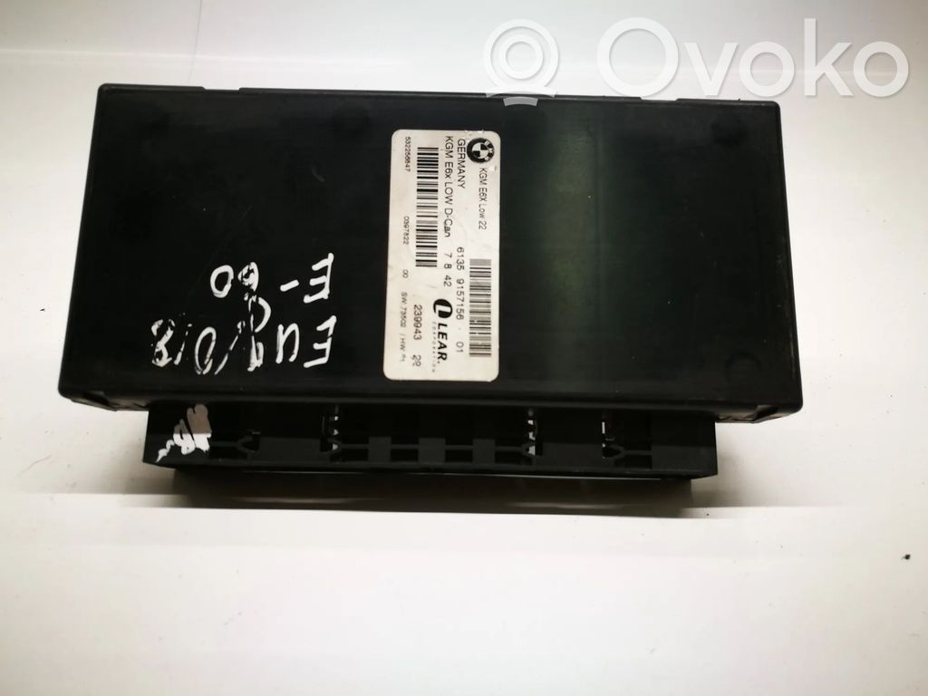 BMW 5 E60 E61 Other control units/modules 