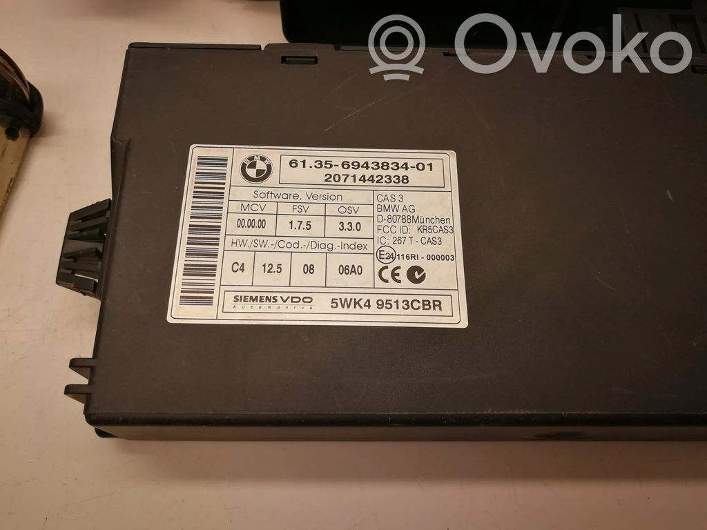 BMW 1 E81 E87 Engine ECU kit and lock set 