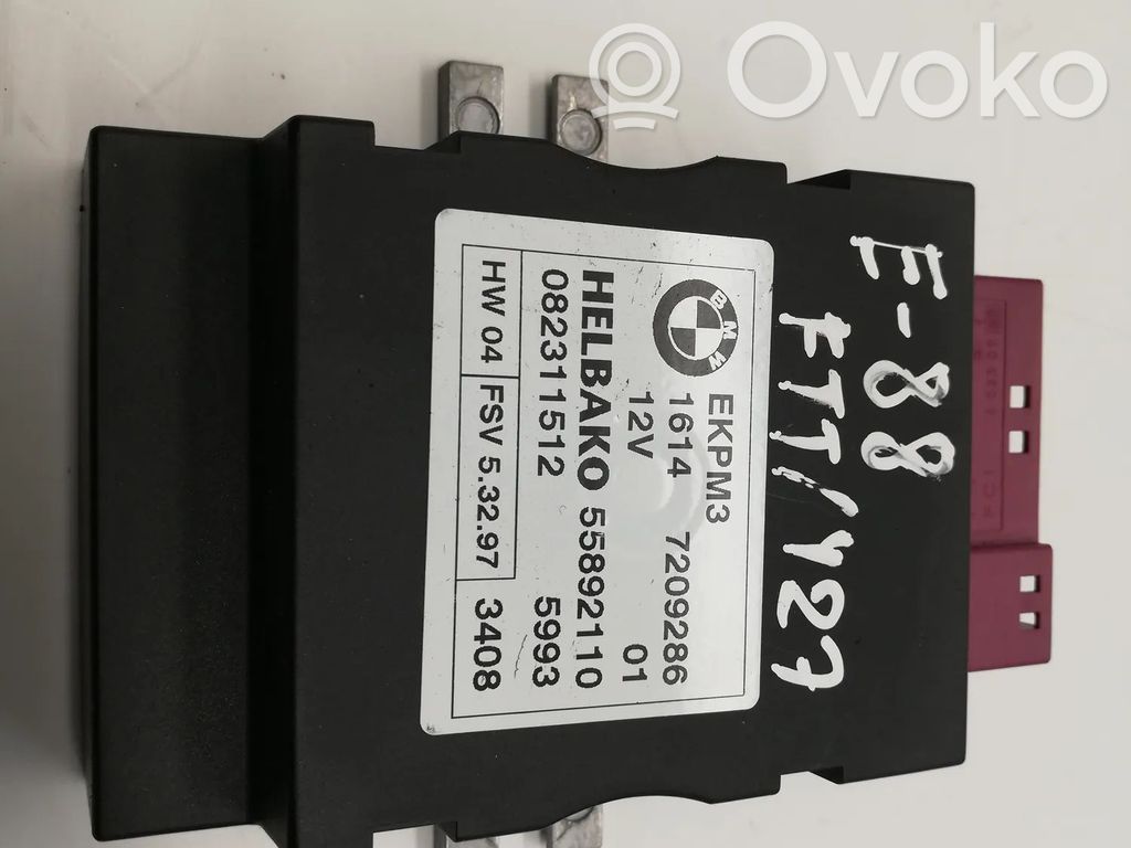 BMW 1 E82 E88 Fuel injection pump control unit/module 