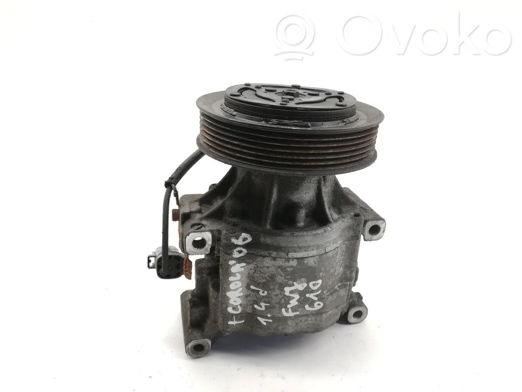 Toyota Corolla E120 E130 Kompresor / Sprężarka klimatyzacji A/C 