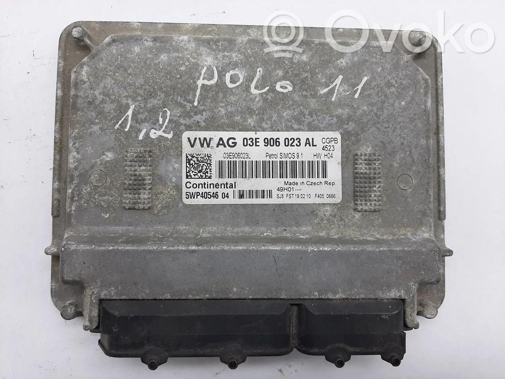 Volkswagen Polo V 6R Engine control unit/module 