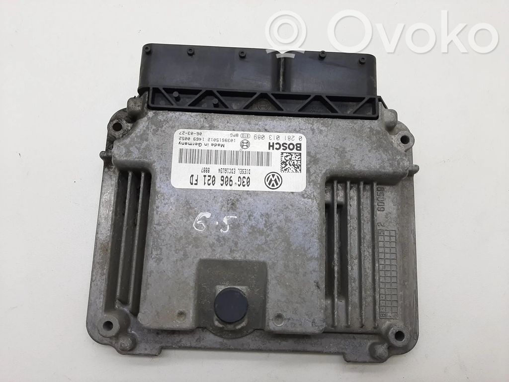 Engine control unit/module   0281013089,03G906021FD
