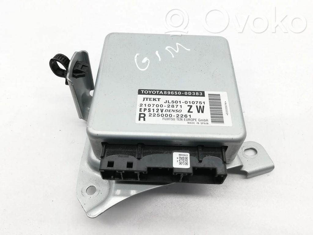 Toyota Yaris Power steering control unit/module 