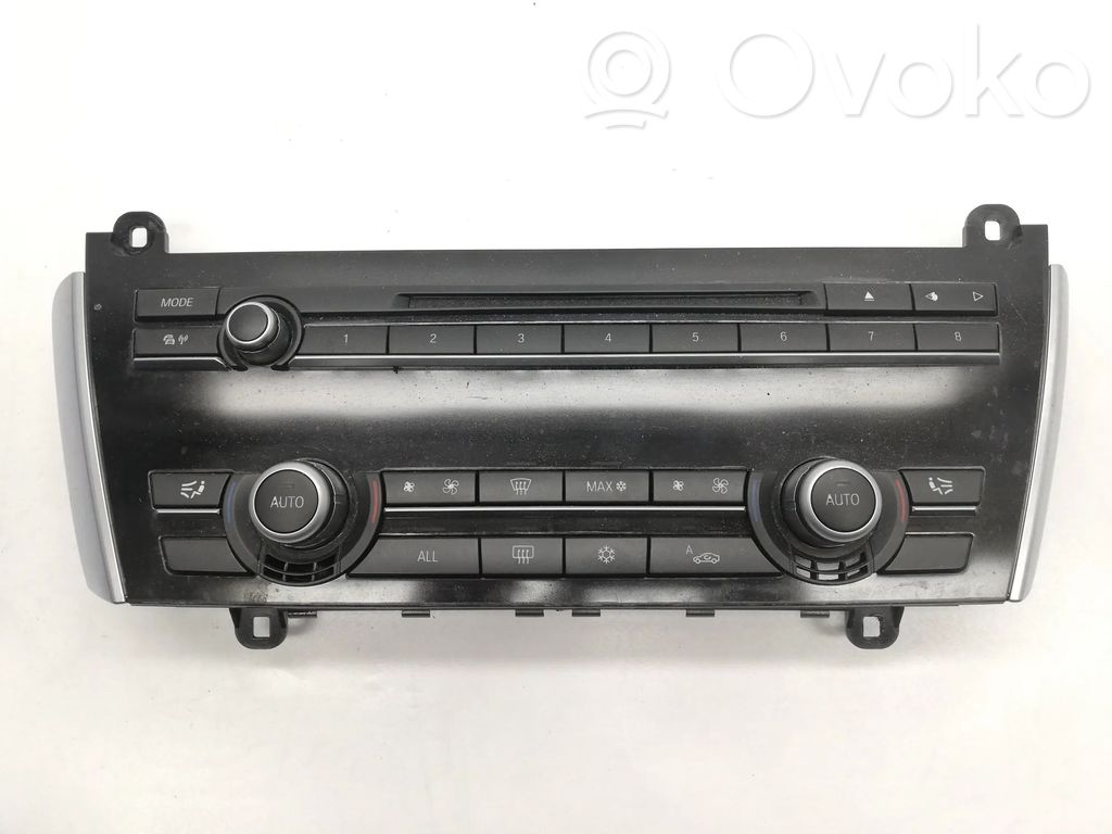 BMW 5 GT F07 Przełącznik / Włącznik nawiewu dmuchawy 