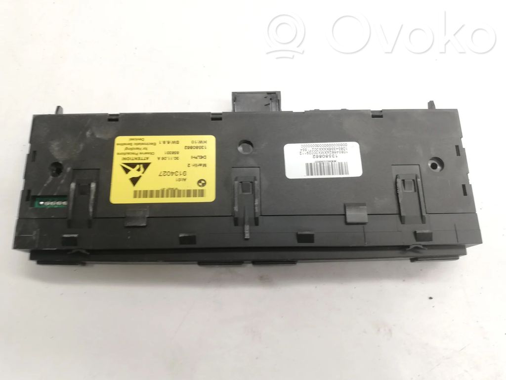 BMW 5 E60 E61 Seat heating switch 