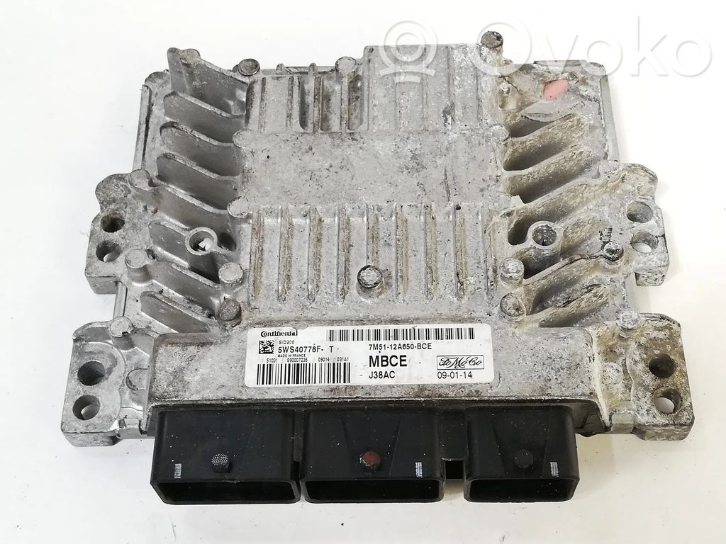 Ford Focus Engine control unit/module 