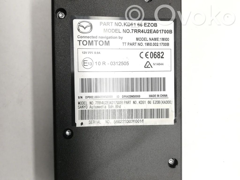 Mazda CX-5 GPS navigation control unit/module 