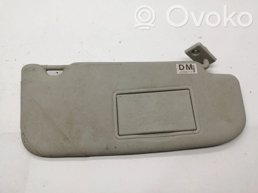 Nissan Qashqai Sun visor 
