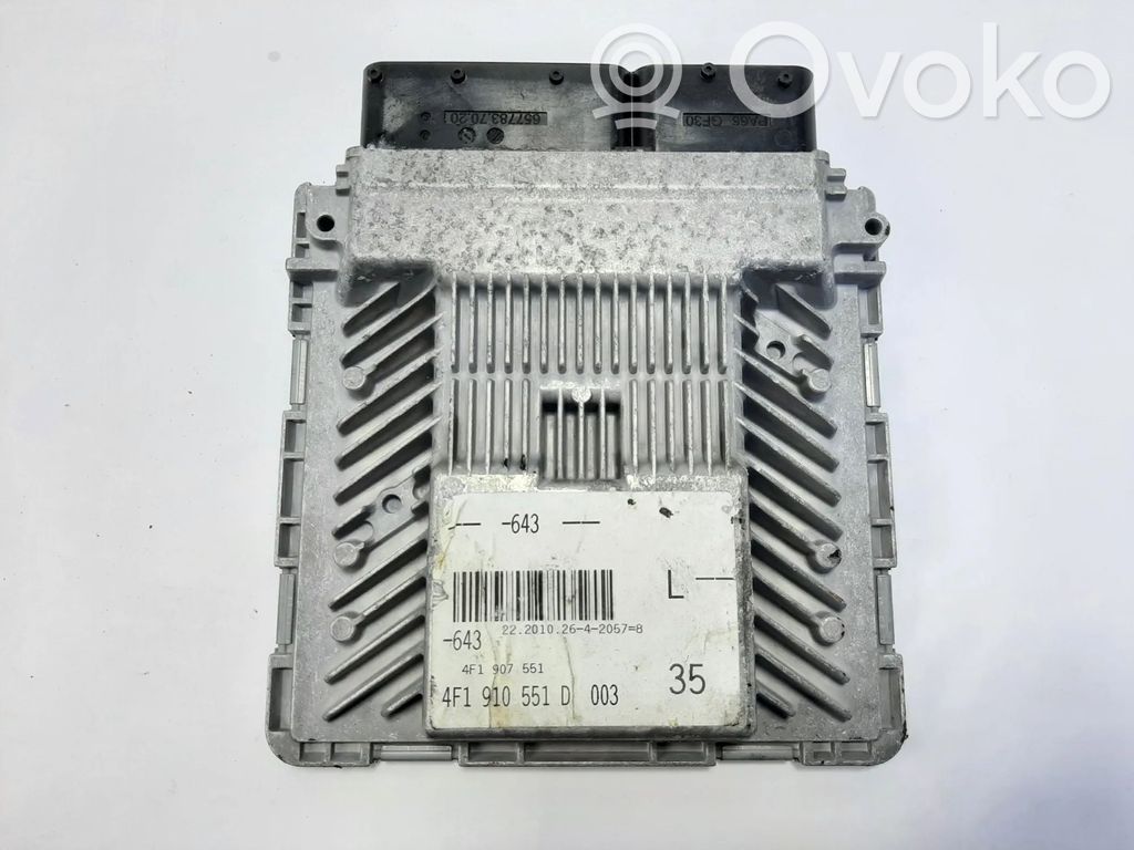 Audi A6 S6 C6 4F Engine control unit/module 