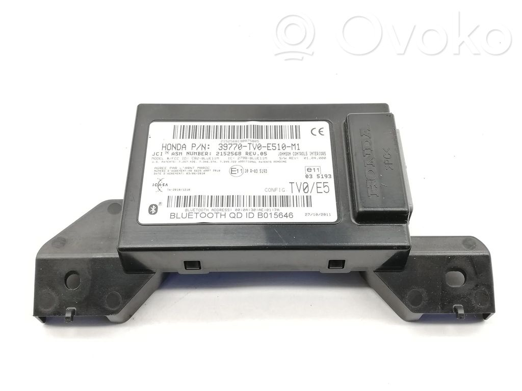 Honda Civic IX Bluetooth control unit module 