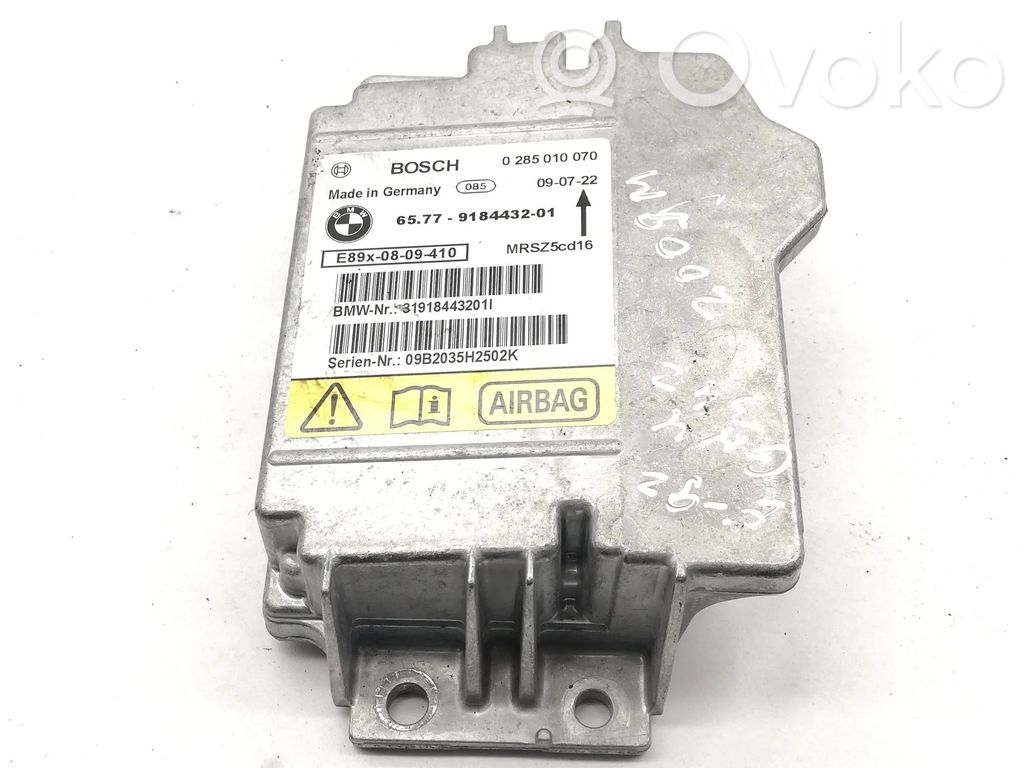 Airbag control unit/module   918443201