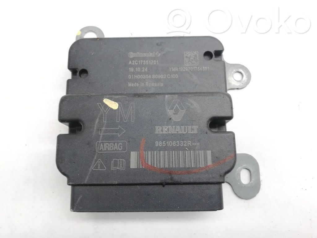 Dacia Sandero Airbag control unit/module 