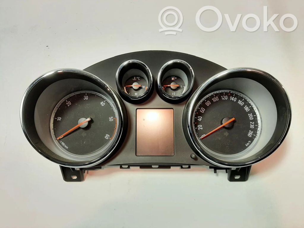 Opel Astra J Velocímetro (tablero de instrumentos) 