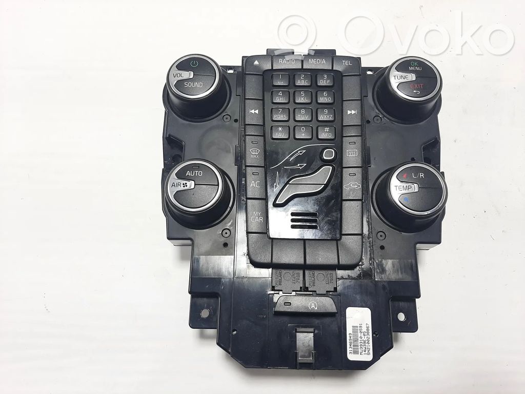 Volvo V40 Interior fan control switch 