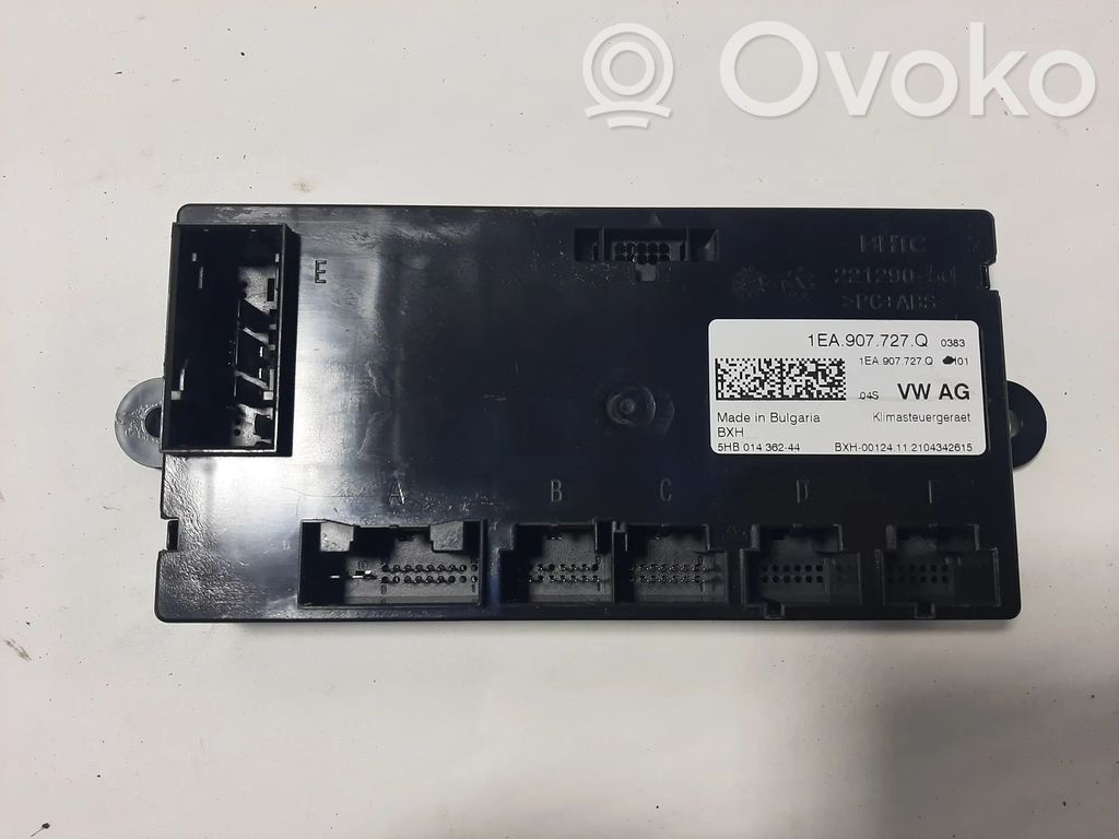 Volkswagen ID.3 Ilmastoinnin ohjainlaite 