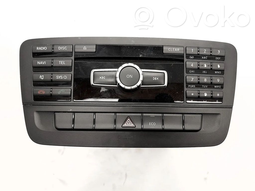 Mercedes-Benz B W246 W242 Unitate principală radio/CD/DVD/GPS 