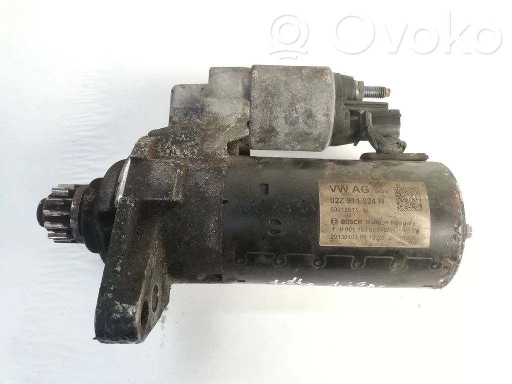 Motor de arranque   02Z911024H