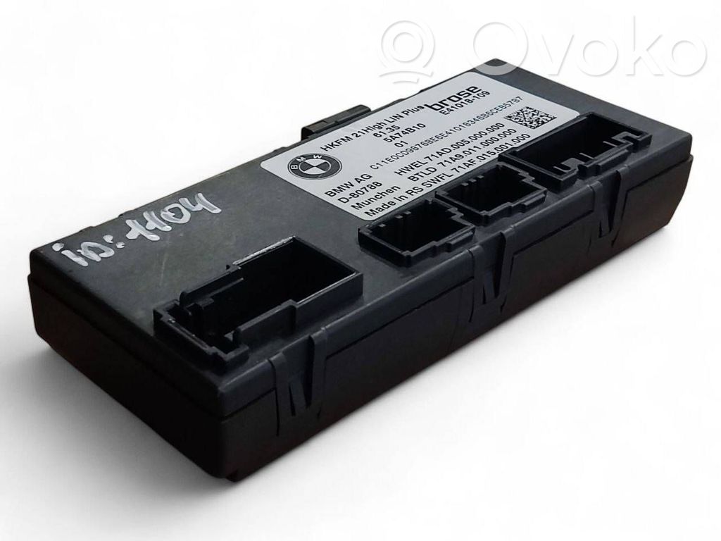 Tailgate/trunk control unit/module   5A74B10,61355A74B10