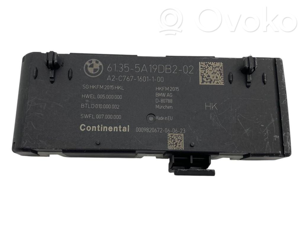Tailgate/trunk control unit/module   5A19DB2,61355A19DB2
