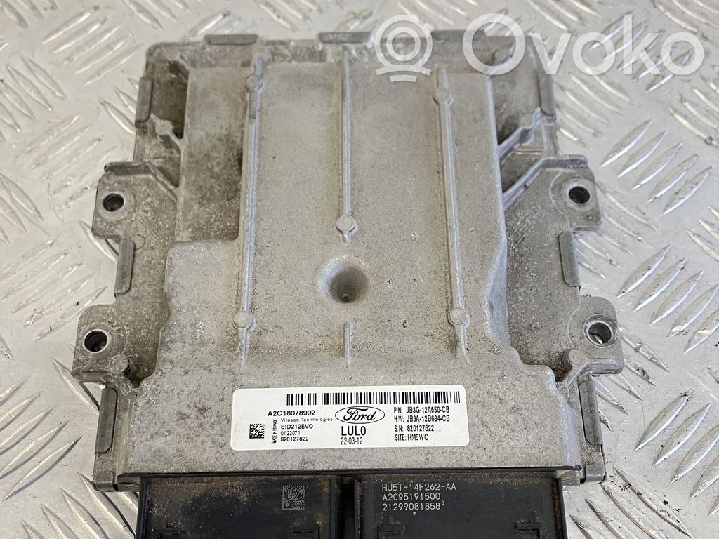 Engine control unit/module ECU   JB3G12A650CB,JB3G12A650CB,JB3A12B684CB