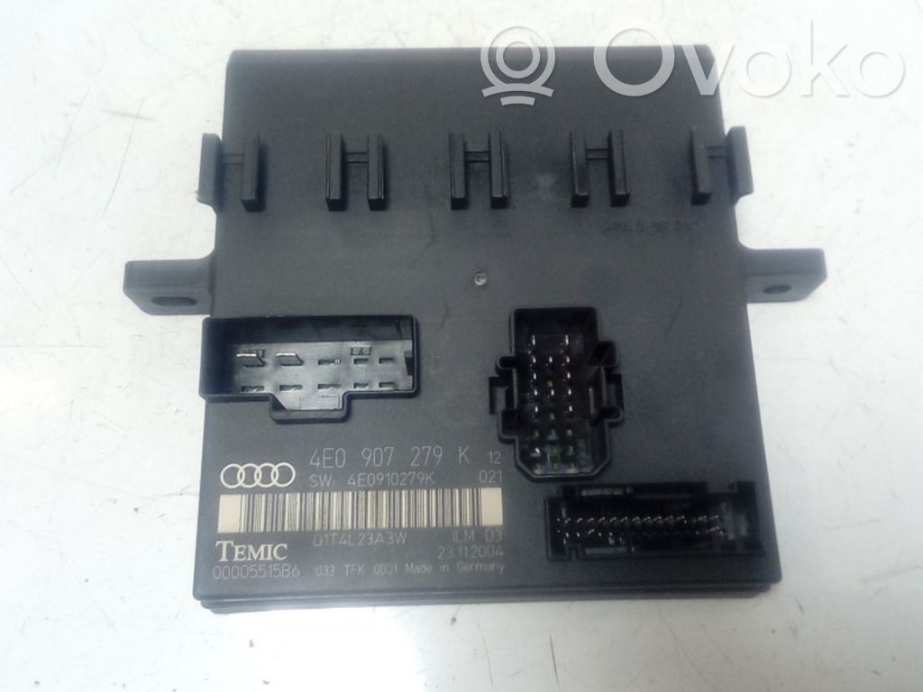 Audi A8 S8 D3 4E Barošanas vadības bloks 