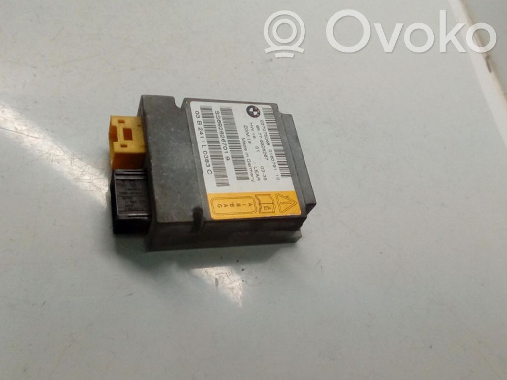 BMW 7 E65 E66 Unidad de control/módulo del Airbag 