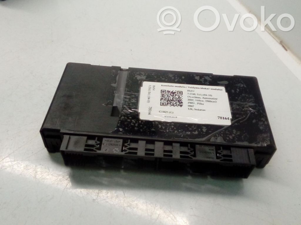 BMW 5 E60 E61 Komforto modulis 
