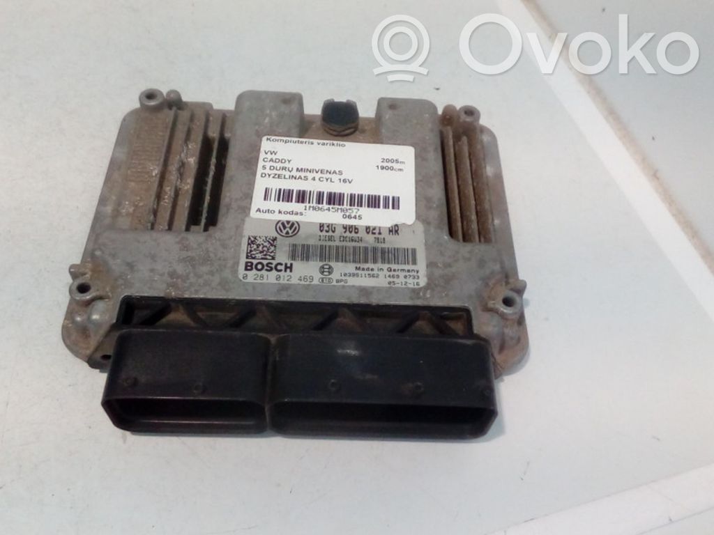 Volkswagen Caddy Engine control unit/module 