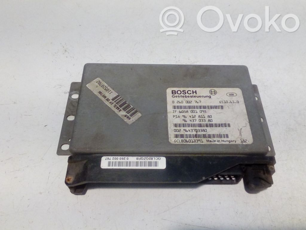 Gearbox control unit/module   0260002767,6058001095,9641281180,9643703380