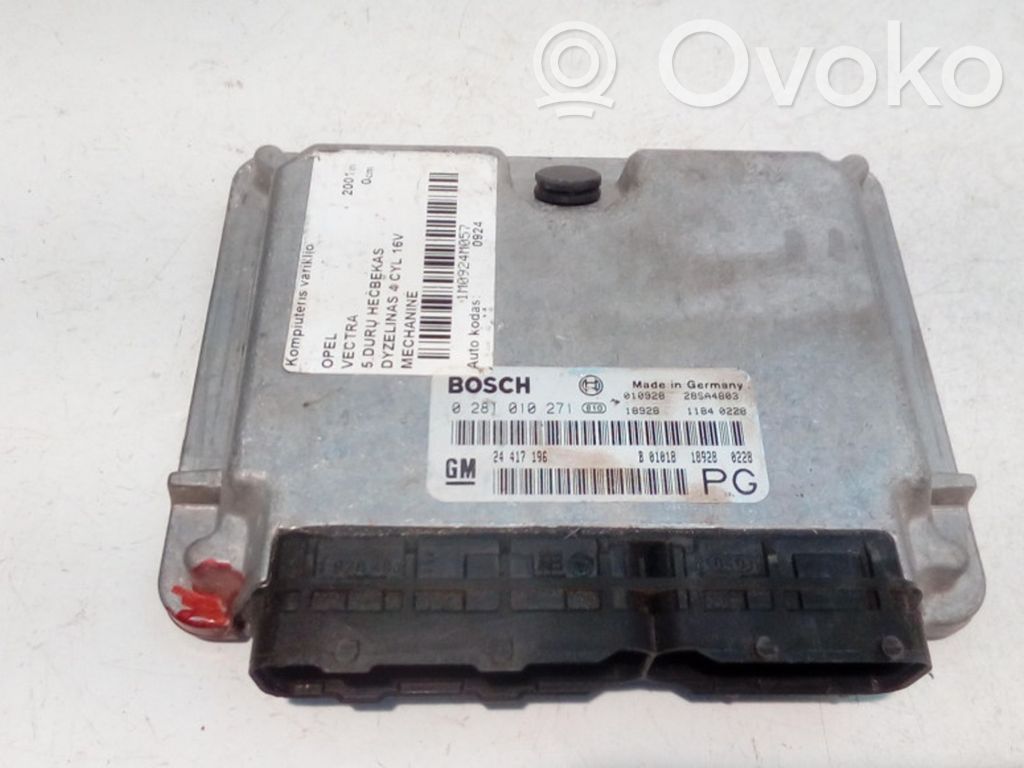 Opel Vectra B Engine control unit/module 