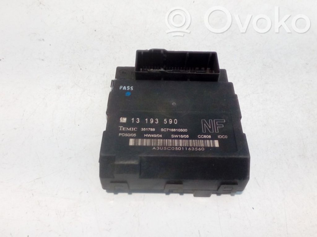 Opel Signum Comfort/convenience module 