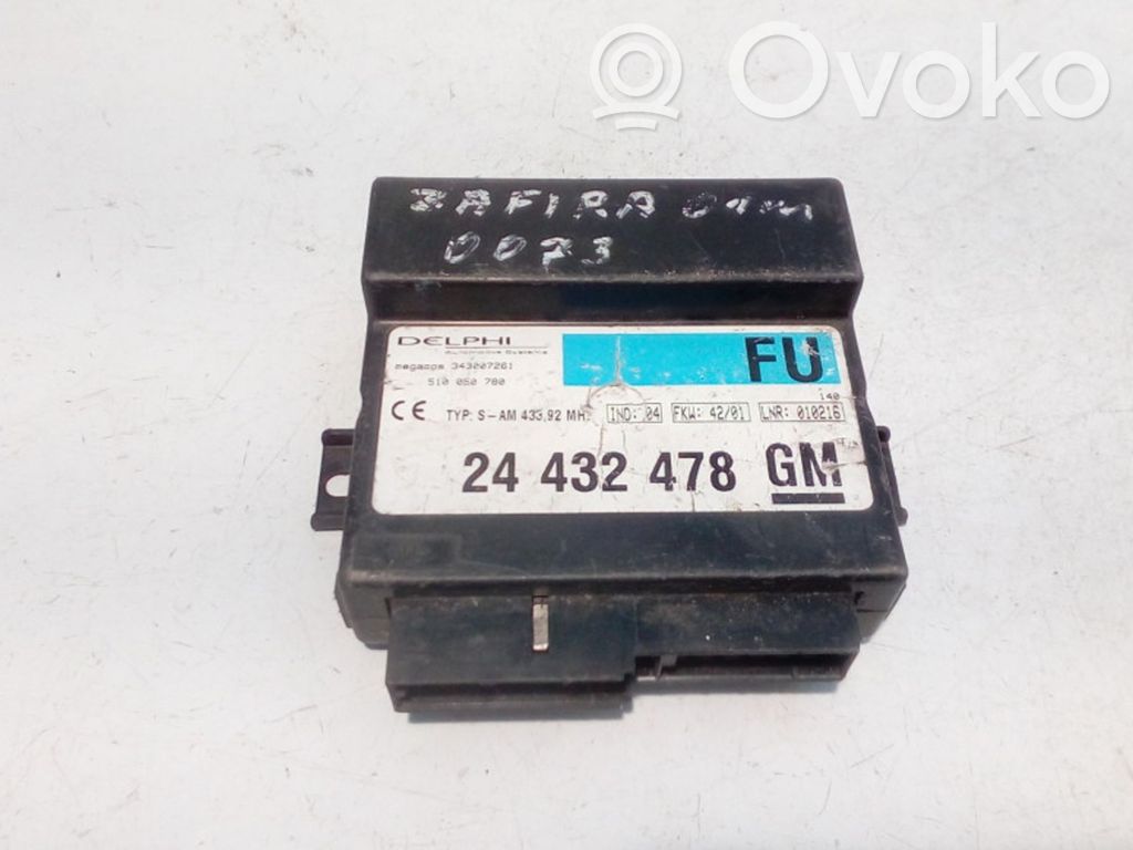 Opel Zafira A Komforta modulis 