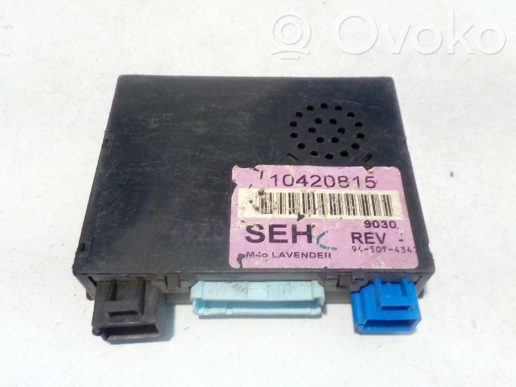 Opel Sintra Other control units/modules 