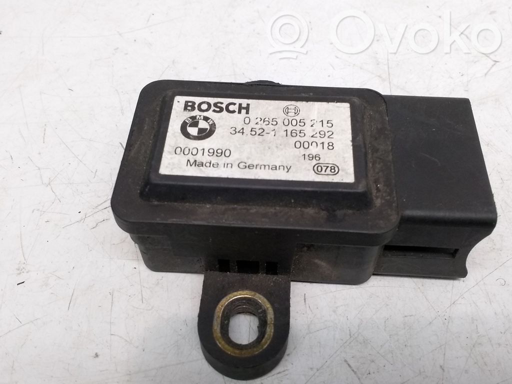 BMW 5 E39 ESP acceleration yaw rate sensor 
