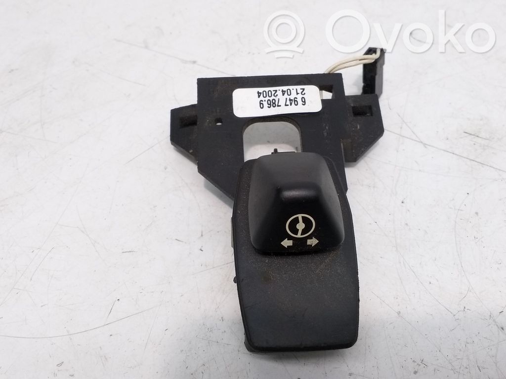 BMW 6 E63 E64 Steering wheel adjustment switch 