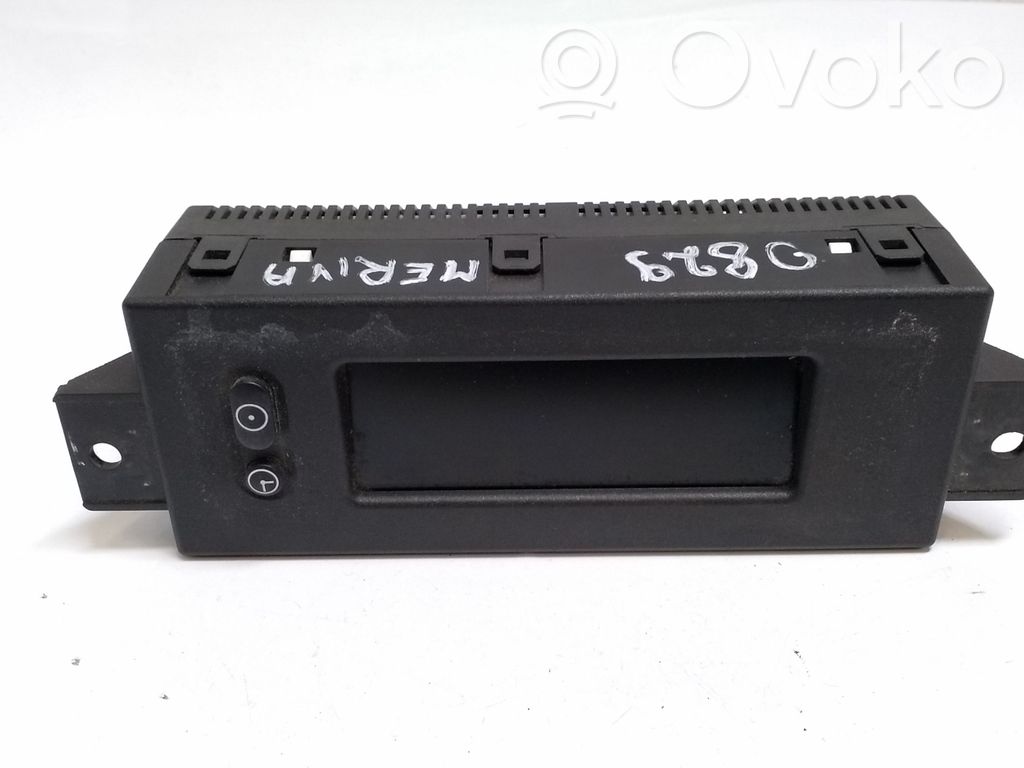 Opel Meriva A Screen/display/small screen 