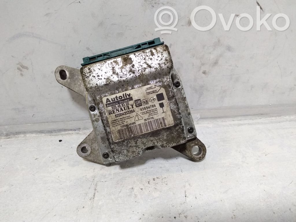 Opel Vivaro Airbag control unit/module 