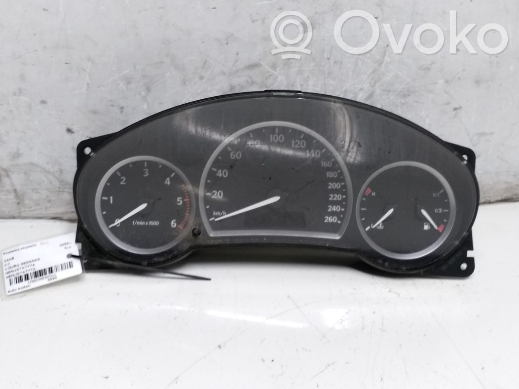 Saab 9-3 Ver2 Speedometer (instrument cluster) 